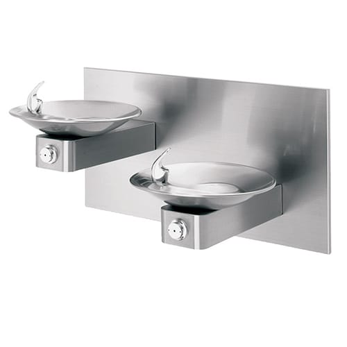 CAD Drawings BIM Models Haws Corporation Model 1011: Wall Mounted ADA Dual Drinking Fountain